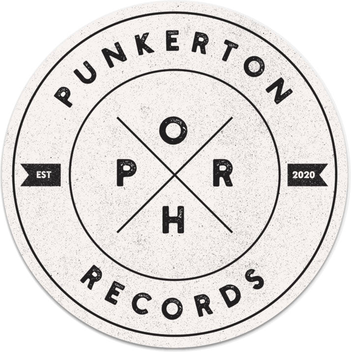 Punkerton Records cardboard Coaster