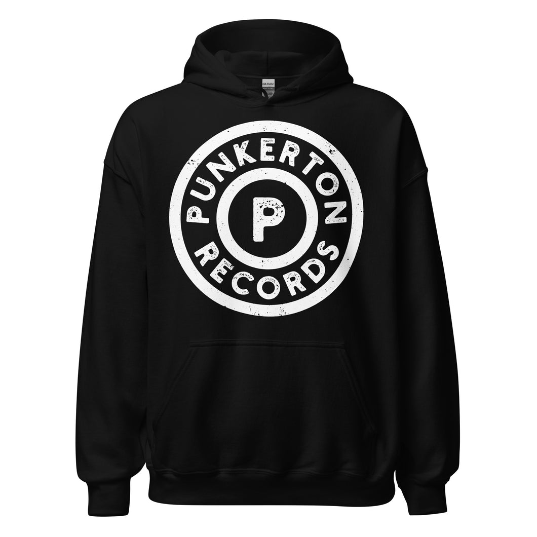 Punkerton Records Oversized Logo Unisex Hoodie